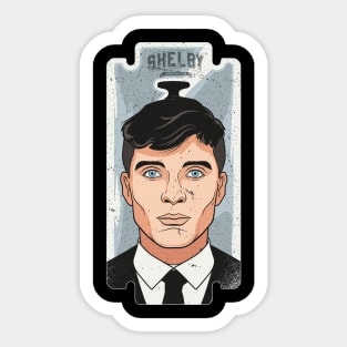 Shelby razor blade company Sticker